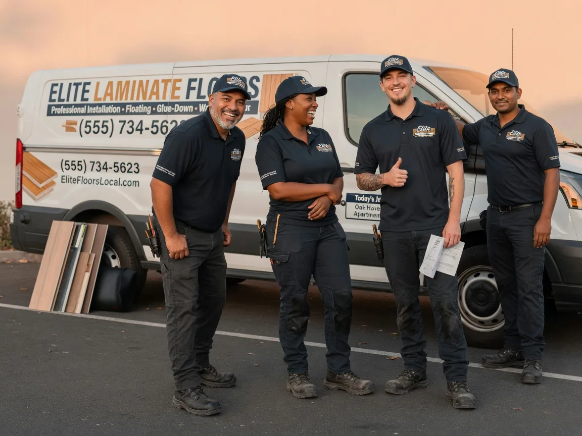 Laminate flooring installation company in Burton, MI